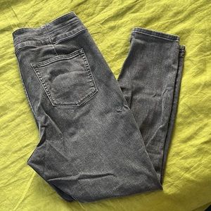 Free People curvy high rise jeans.